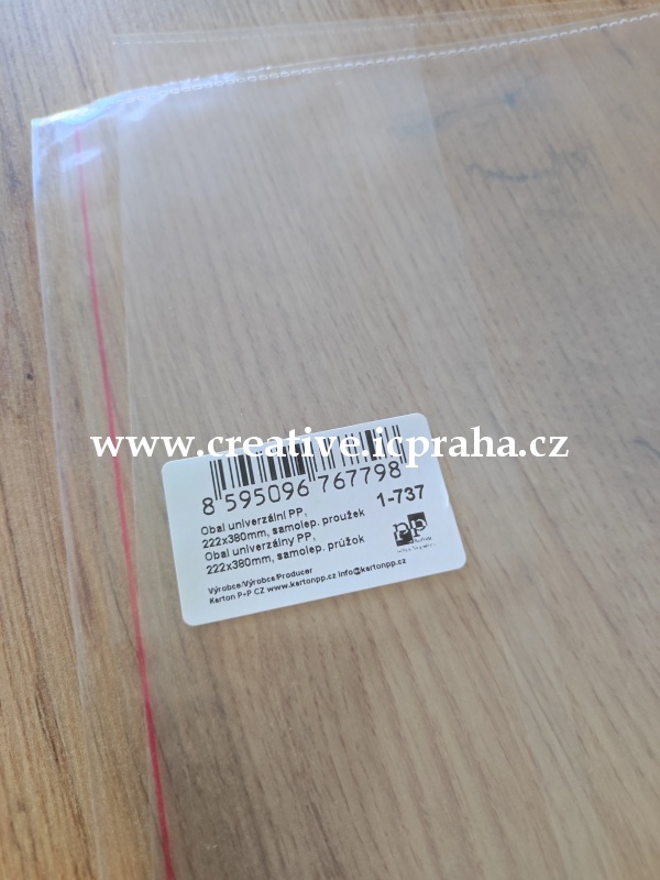 obal PP Kniha 222x380 434300